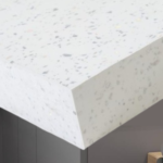 Square Edge White Sparkle Kitchen Worktop 600mm (1) Square Edge White Sparkle Kitchen Worktop 600mm
