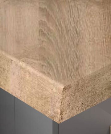 Strong Square Edge Sonoma Oak 40mm x 1000mm x 600mm {kitchen_worktop} in {location8}