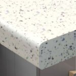 Great Stardust White 40mm x 1500mm x 600mm {kitchen_worktop} in {location6}
