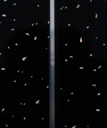 Black Sparkle Silver 2 Strip wet-wall panel 5mm