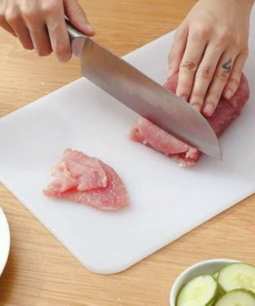 plastic cutting chopping board