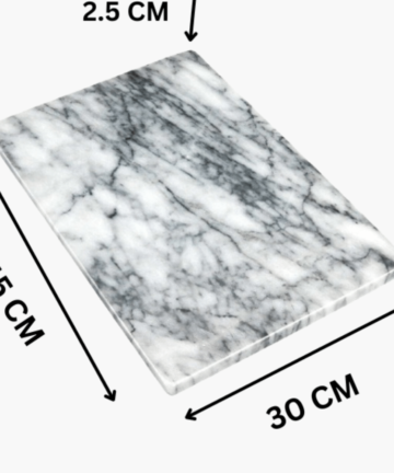 rectangular large marble cutting/chopping board