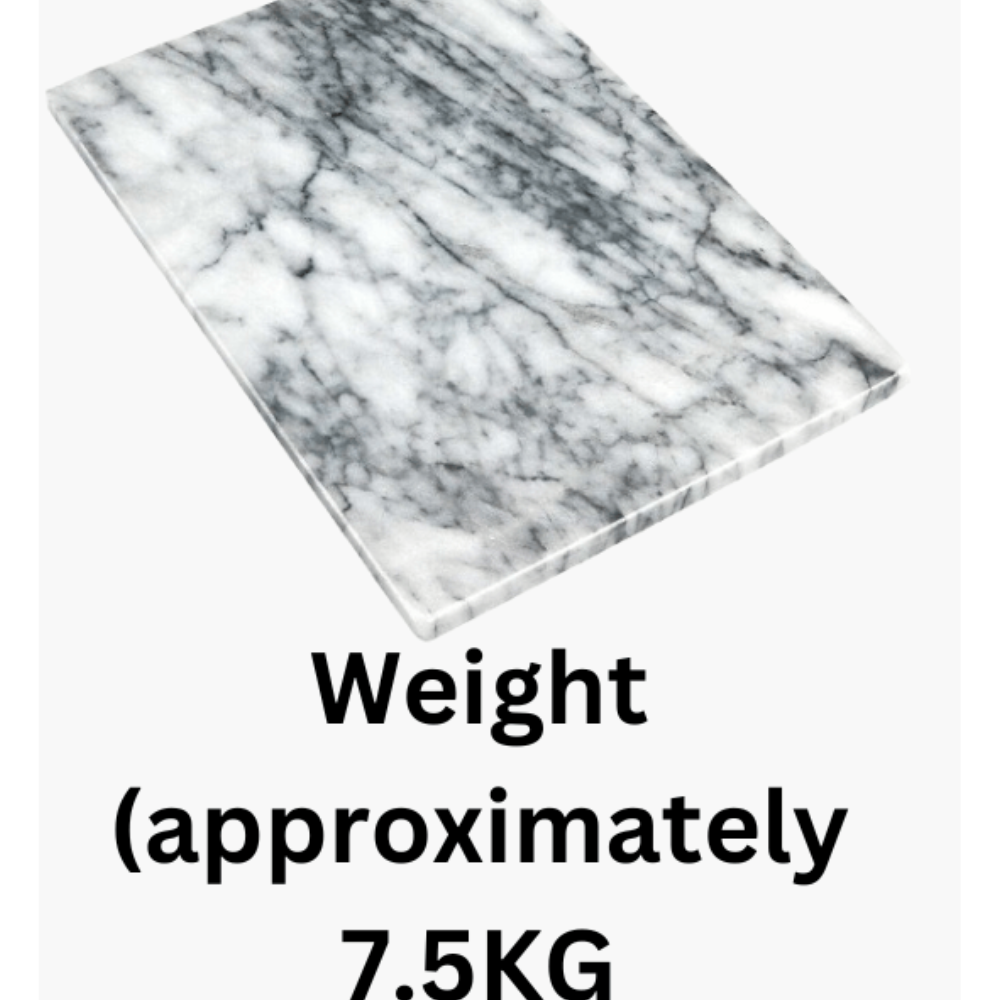 rectangular large marble cuttingchopping board 7.5kg