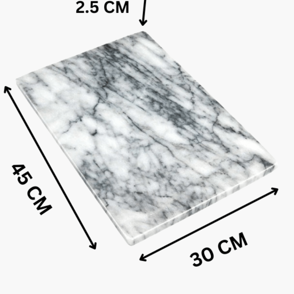 rectangular large marble cutting/chopping board