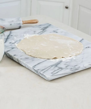 rectangular marble chopping board
