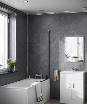 slate grey pvc wet-wall panels 5mm
