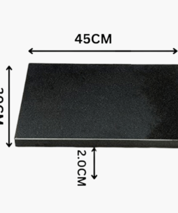 mega size Chopping board black