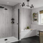 white wood pvc wet wall panels