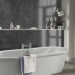 Black Marble Wet Wall Panels