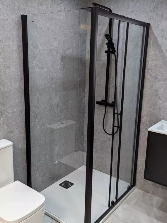 Fino Grey Gloss Wall Panels