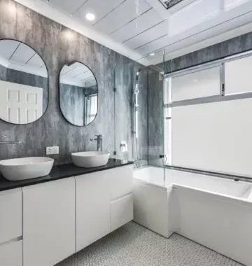 Grey Metallic Matt Panel