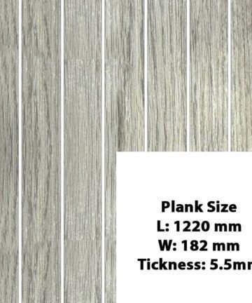 Light Grey Oak Vinyl Flooring