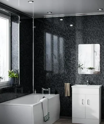 Pearlescent Marble Wall Panel