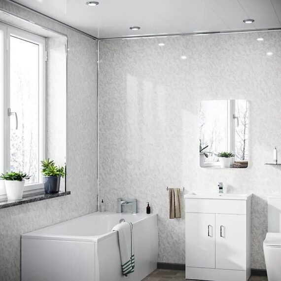 Pearlescent White Wall Panel