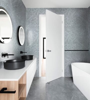 Smoked Sensa Wet Wall Panels