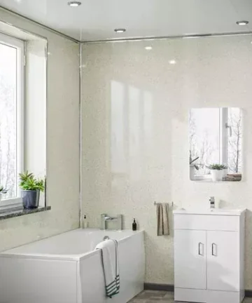Travertine Sparkle PVC Panels