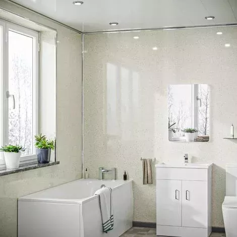 Travertine Sparkle PVC Panels