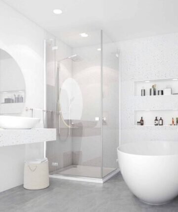 Artic Sparkle PVC Wet Wall Panels